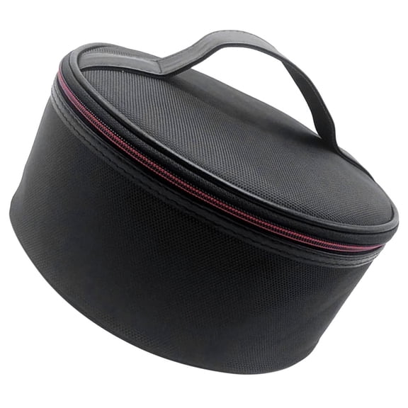 BESTYASH Compact Black Outdoor Makeup Bag with Practical Multi Function Storage Design