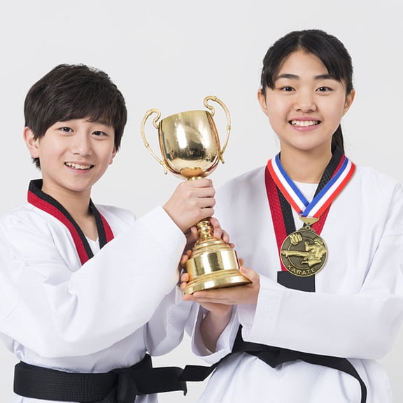 BESTYASH Reusable Metal Award Medal for Competition and Martial Arts with Hanging Display