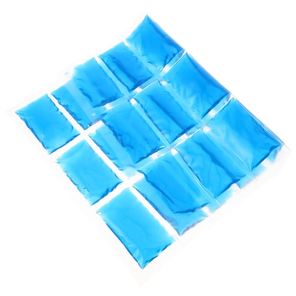 BESTYASH Reusable Refrigerator Gel Ice Pack Blue for Cooler Bags with Fast Freezing and Leakproof Design