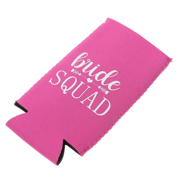 BESTYASH Rosy Bachelorette Slim Can Cooler Cloth Sleeve Heat Insulated Bottle Protector