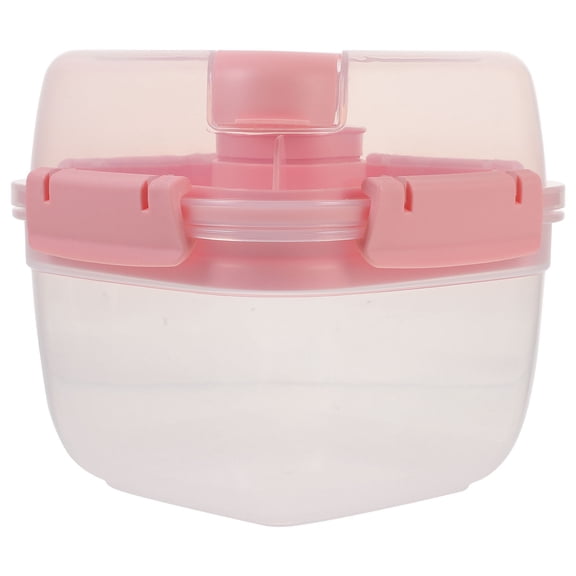 BESTYASH Reusable Snack Container Plastic Leak Proof Adults 1Pcs