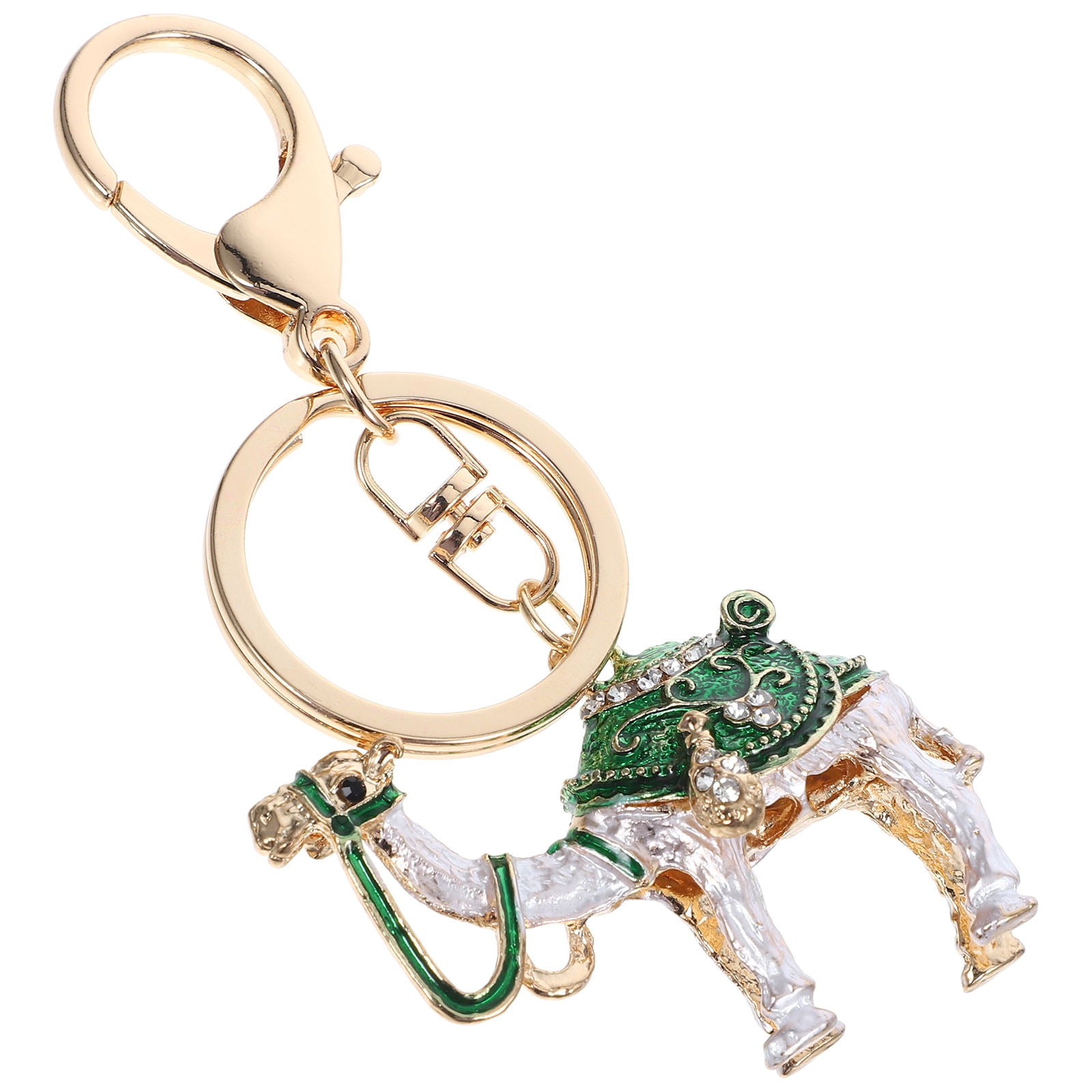 BESTYASH Rhinestone Camel Keychain for Bag or Luggage Decor Unique Gift ...