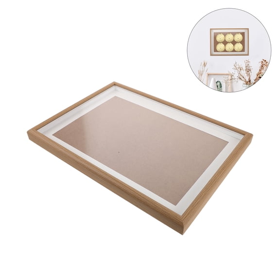 BESTYASH Wood Medal Shadow Box Display Case for Home and Office Award Presentation and Keepsake
