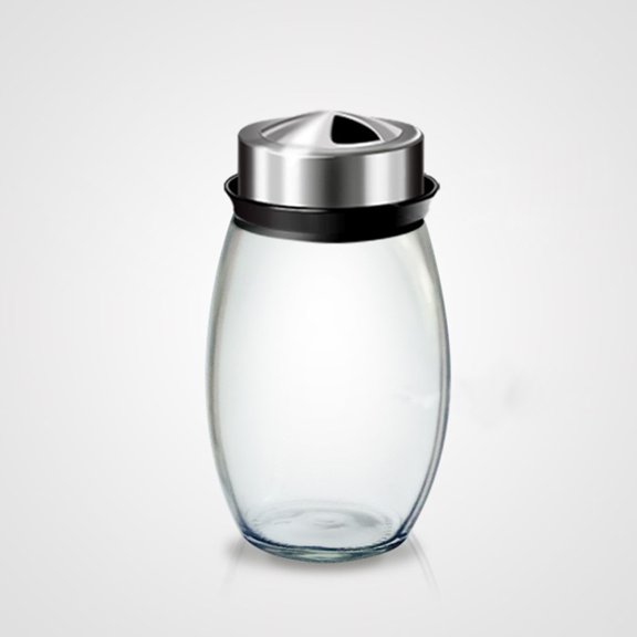 BESTYASH Rotary Spice Jar Set in Assorted Colors for Seasoning Storage Made of Glass Keep Kitchen Tidy 4 oz