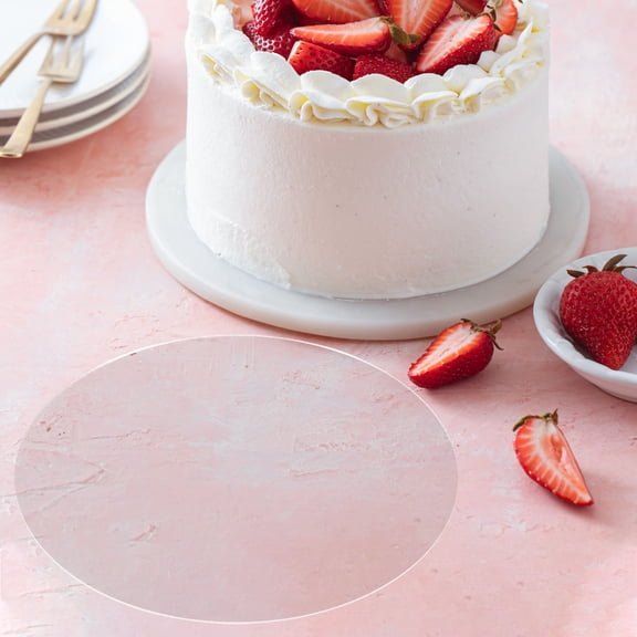 BESTYASH Round Cake Display Stand for Modern Desserts, Party Events, Weddings, and Special Occasions - 1 Pack