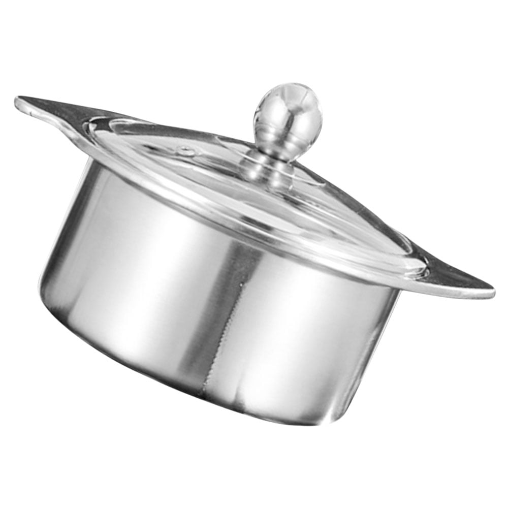 BESTYASH Round Divided Cooking Pot with Divider for Small Parties and ...