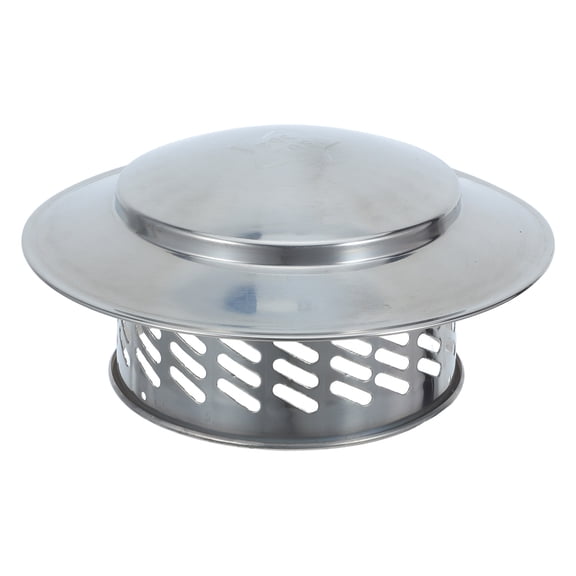 BESTYASH Round Stainless Steel Roof Chimney Cap with All Season Defense and Corrosion Resistant Finish