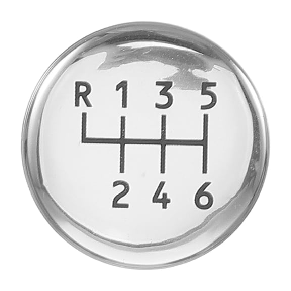 BESTYASH Round Stick Shift Decal for Manual Transmission Car Use with Easy Installation
