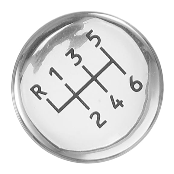 BESTYASH Round Manual Transmission Stick Shift Sticker Decal for Car Gear Shift Accessories and
