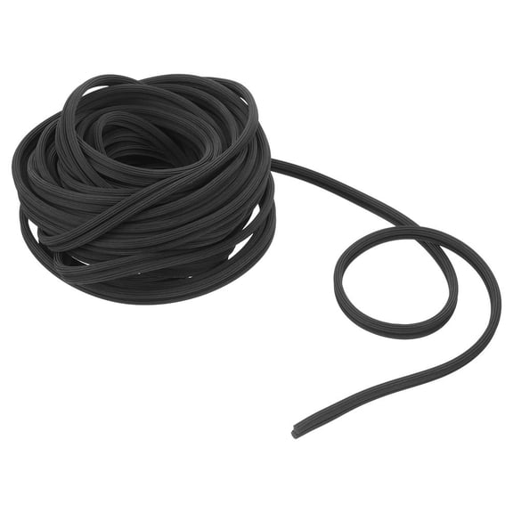 BESTYASH Rubber Screen Spline for Window Repair Easy Install Pressure Strip in Black