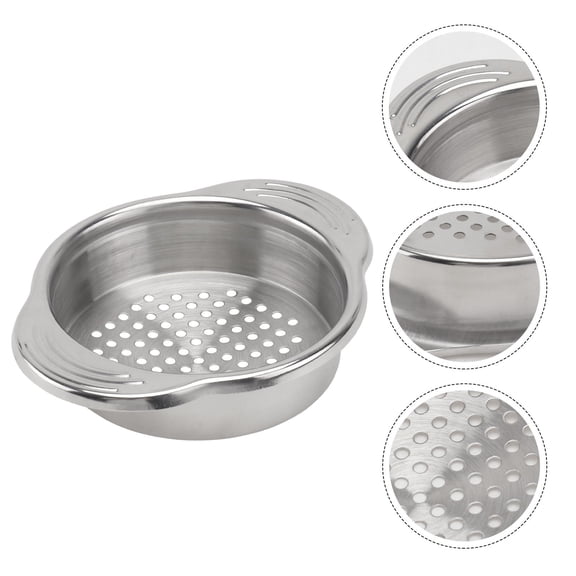 BESTYASH Stainless Steel Canning Colander with Resistant Plated for Easy and Efficient Liquid Draining