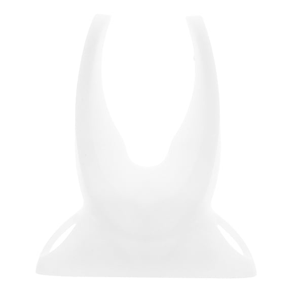 BESTYASH Scanner Stand for Desk White Plastic Universal Barcode Scanner Holder with Stable Mount