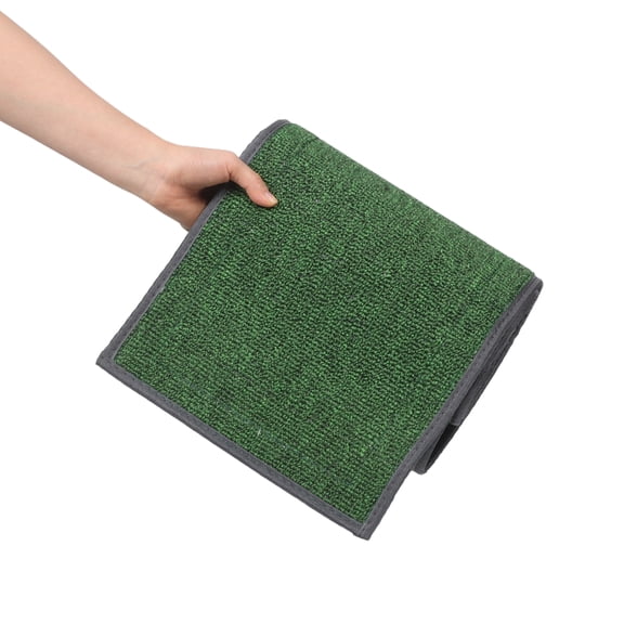 BESTYASH Scratch Resistant Green Mat for Cat Running Wheel Replacement Carpet Pad Comfortable and Non-