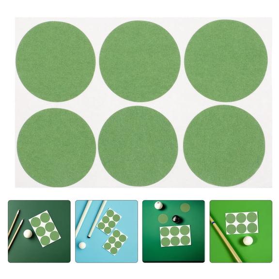 BESTYASH Green Self-Adhesive Repair Patch for Pool, Snooker, Billiards, and Gaming Table Felt