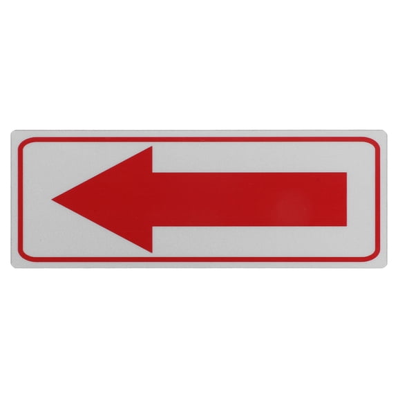 BESTYASH Self-Adhesive Red Arrow Sign for Mailbox and Outdoor Direction