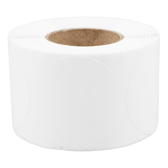 BESTYASH Self Adhesive Round Thermal Label for Barcode Qr Code Printing