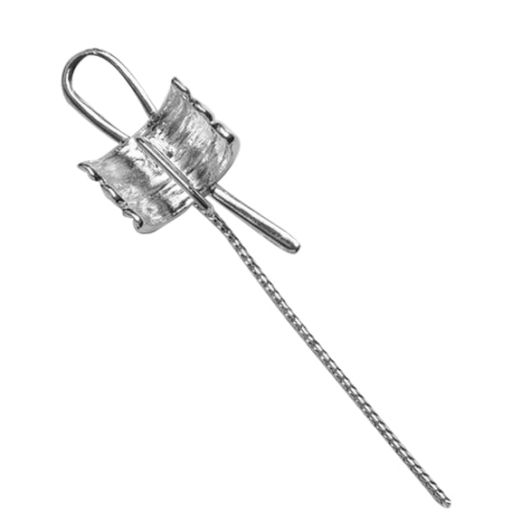 BESTYASH Snap Hair Clip Hair Tail Clip Metal Hairpin for Women and Girls 1 Piece