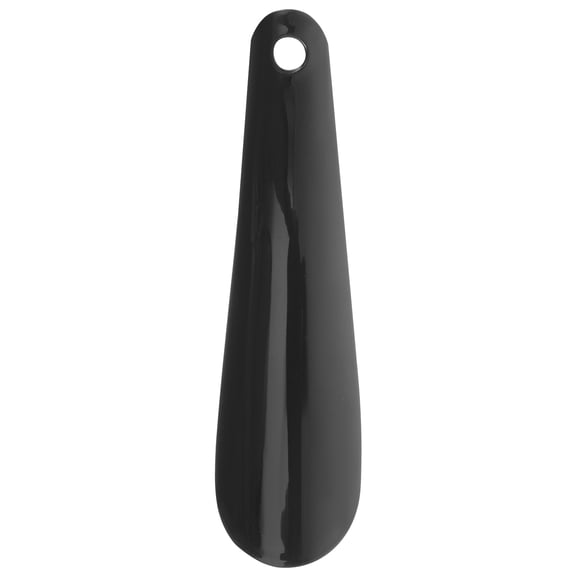 BESTYASH Compact Black Plastic Shoe Helper with Handle for Effortless Shoe Wearing