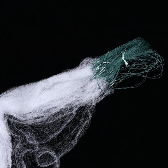 BESTYASH Fishing Net Green Monofilament Trammel Gill Net with Float for Beginner Fishermen