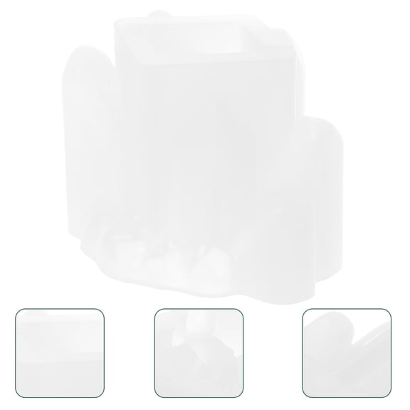 BESTYASH White Silicone Mold for Cluster Rock Crafts, Ideal for Resin, Clay, and Art Projects