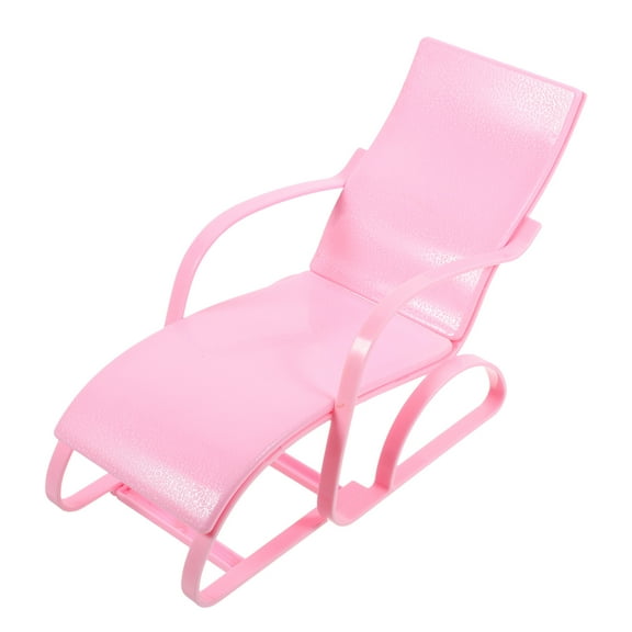 BESTYASH Simulated Beach Chair Model Made from Plastic for Home Decor and Display