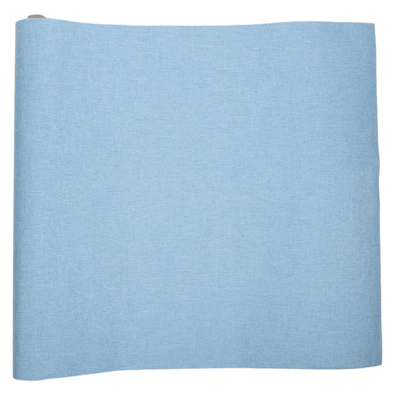 BESTYASH Sky Blue Linen Bookbinding Fabric with Paper Backed Edges for Custom Book Covers