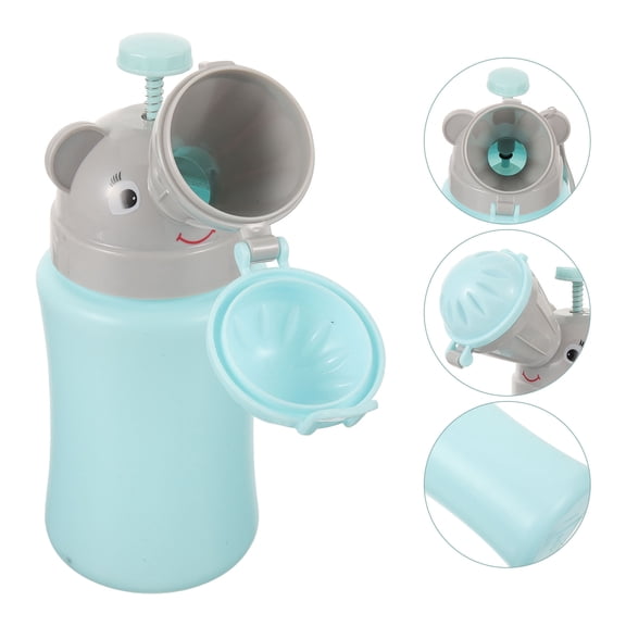 BESTYASH SkyBlue Children Training Urinal Plastic Potty for Outdoor Use Durable and Easy to Clean 0.5L