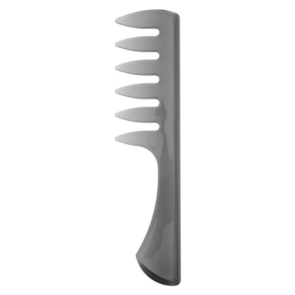 BESTYASH Slick Back Hair Comb Black Durable Plastic Comfortable Grip for Straight Hair