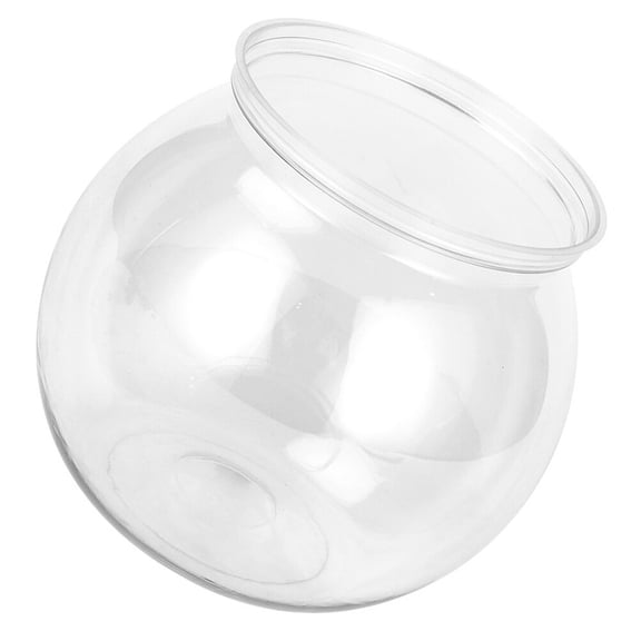 BESTYASH Small Aquarium Transparent Plastic Mini Table Tank for Decorative Item 1Pcs 5.1x7.1in