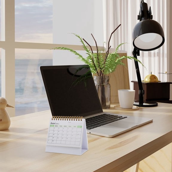 BESTYASH Small Desk Calendar 1 Set Minimalist Design for Family Scheduling and Daily Planning