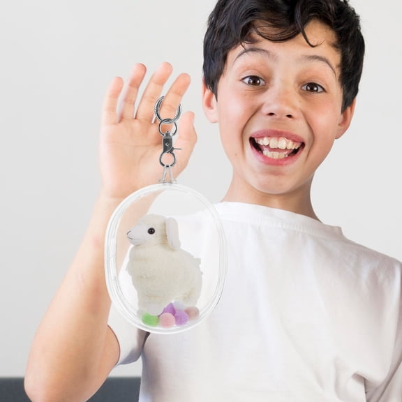 BESTYASH Small Transparent PVC Display Case for Figures, Collectibles, Toys Clear Protective Showcase for Easy Viewing