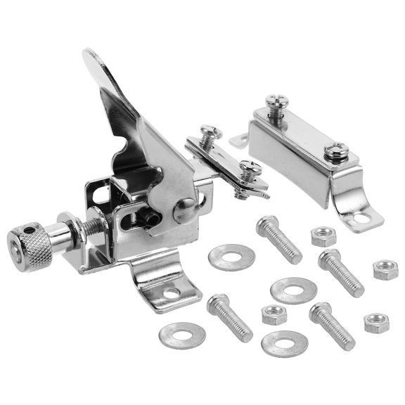 BESTYASH Snare Drum Clutch Mechanism Plated Silver Finish Screws for Reliable Drum Tuning