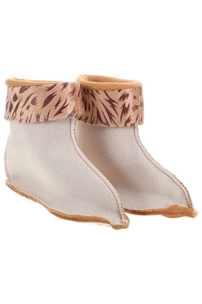 1Pair Warm Womens Fleece Lined Boot Liners Cotton Insulated Socks for Ski Hiking Rain Boots