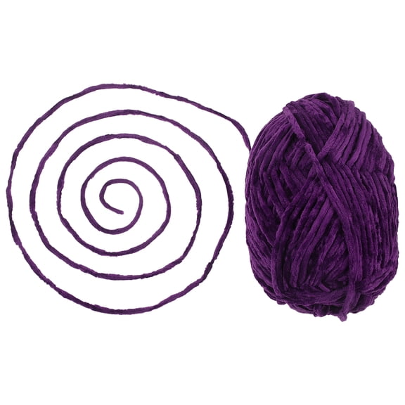 BESTYASH Violet Knitting Wool Yarn Breathable and Flexible Yarn for Various Craft Uses