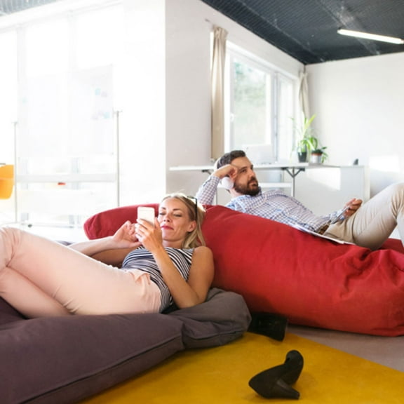 BESTYASH Soft White Foam Particles Bean Bag Filling Beads Comfortable Cushion Filling for Daily Use