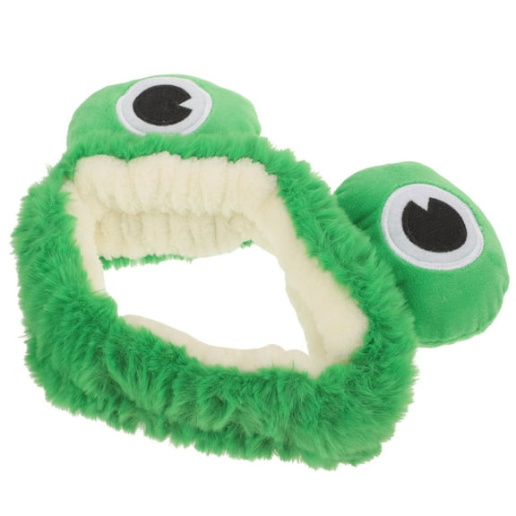 BESTYASH Spa Hair Headband Frog Headband Green Fabric 1Pack