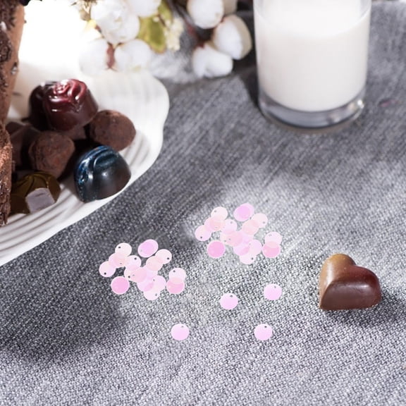 BESTYASH Clear Sparkling Sequins for Embroidery, Crafts, Handmade Decorations and Project Supplies