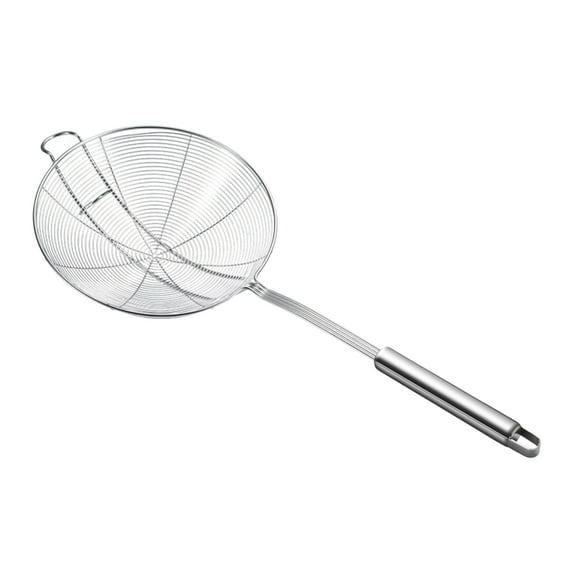BESTYASH Stainless Steel Strainer Kitchen Tool for Buffet and Cooking Use, 1 Pack and Easy to