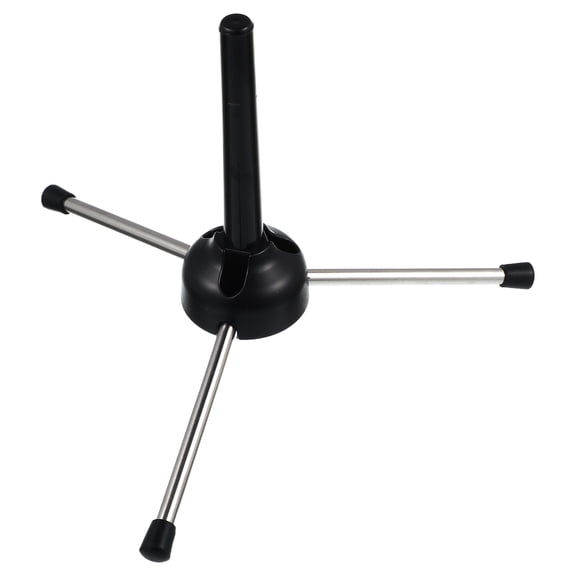BESTYASH Foldable Clarinet Stand with Stable Base and Protective Plastic Caps, Multi-Instrument Holder for Oboe, Flute, and More