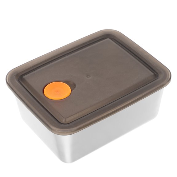 BESTYASH Stainless Steel Refrigerator Fresh Storage Box for Meal Prep and Fruit Preservation