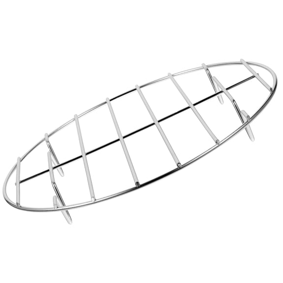 BESTYASH Round Stainless Steel Fish Roast Rack for Baking Meat Shrimp and Vegetables