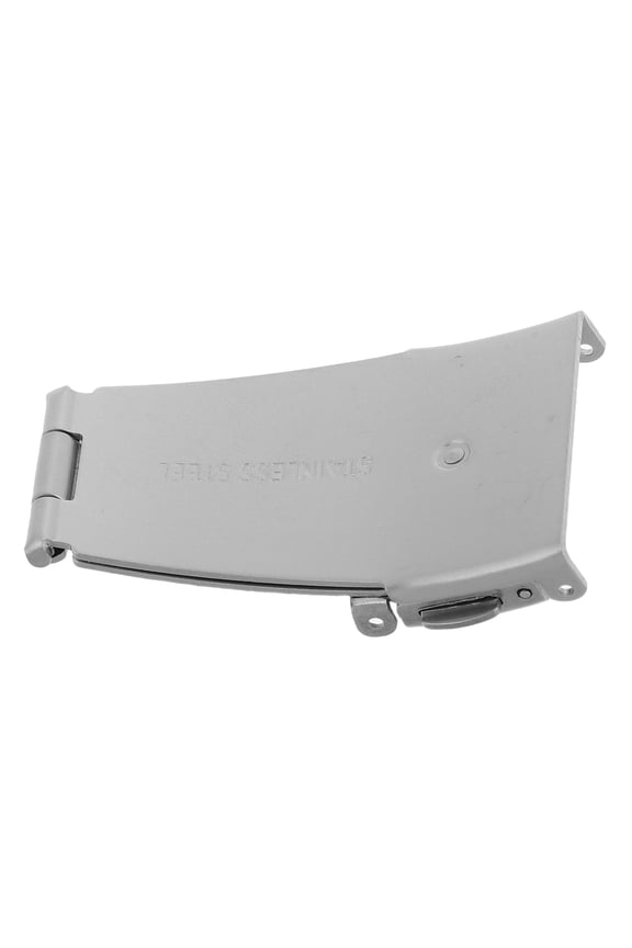 Universal Solid Stainless Steel Watch Buckle with Easy Double Push Button