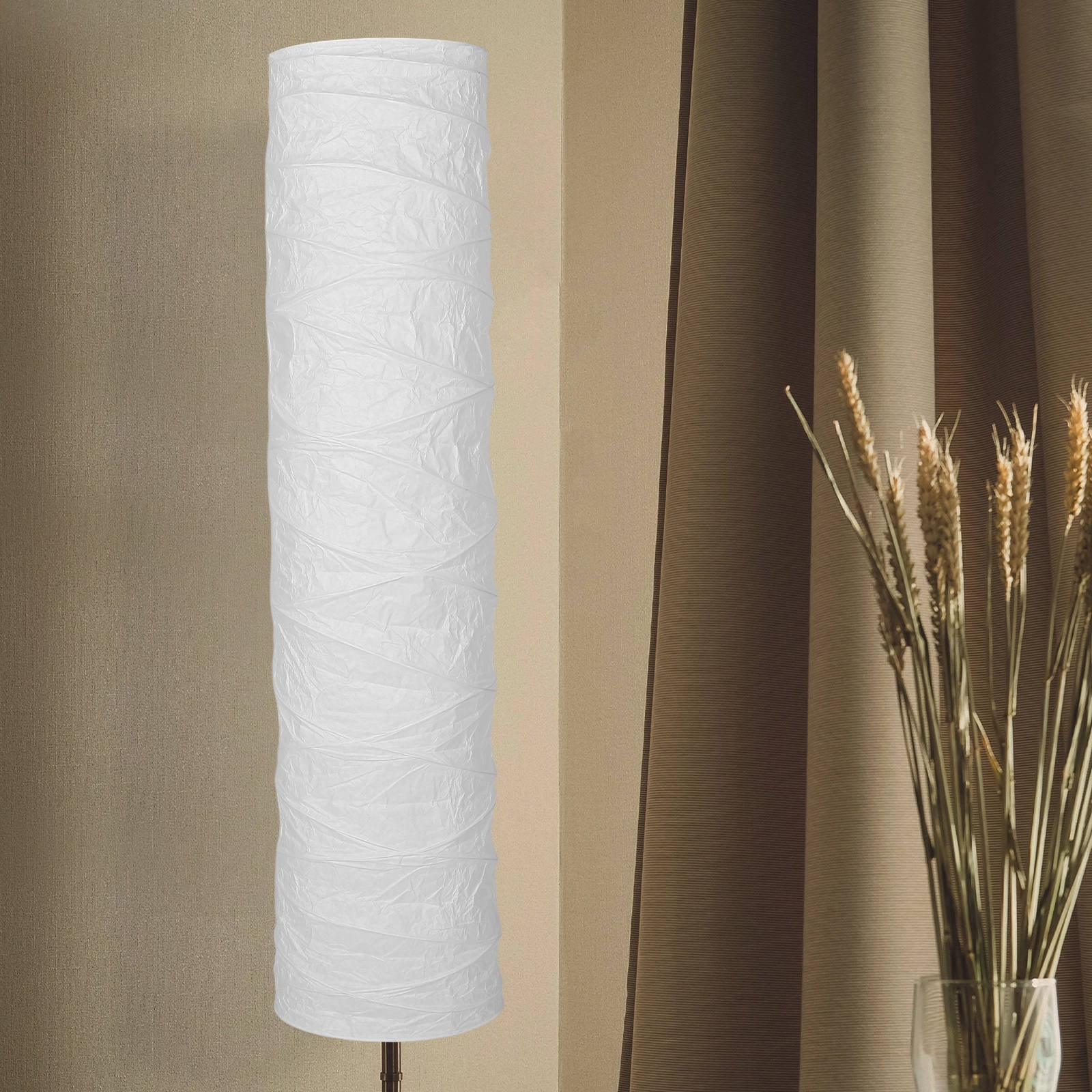 BESTYASH Standing Floor Lamp Shade Replacement White Paper Soft Light ...
