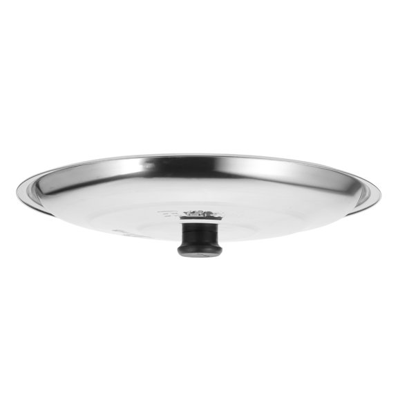 BESTYASH Steel Pan Cover Lightweight Round Lid for Household Use 1Pack