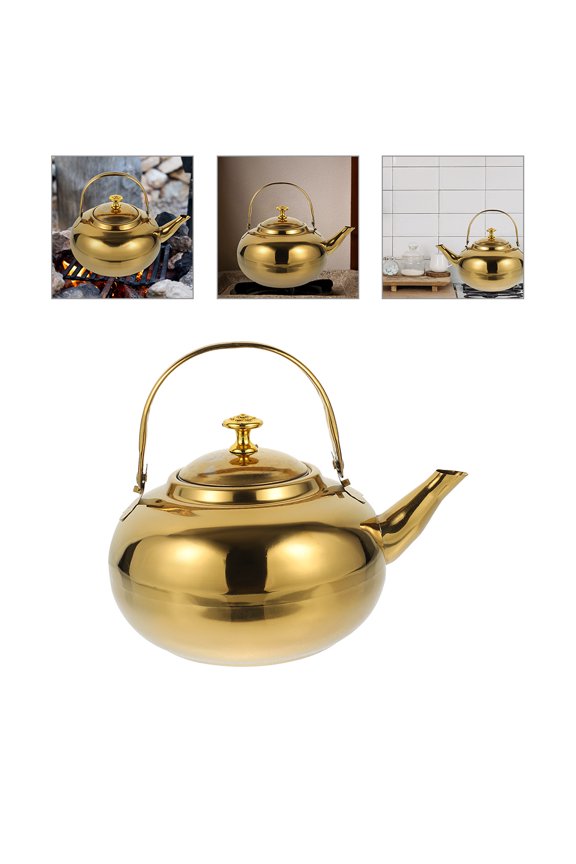 Stainless Steel Stove Top Tea Kettle Large Capacity Fast Boiling Whistling Pot for Home Kitchen