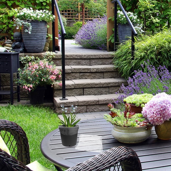 BESTYASH Stretchable White Mesh Cover for Planter Plant Protector with Easy Installation