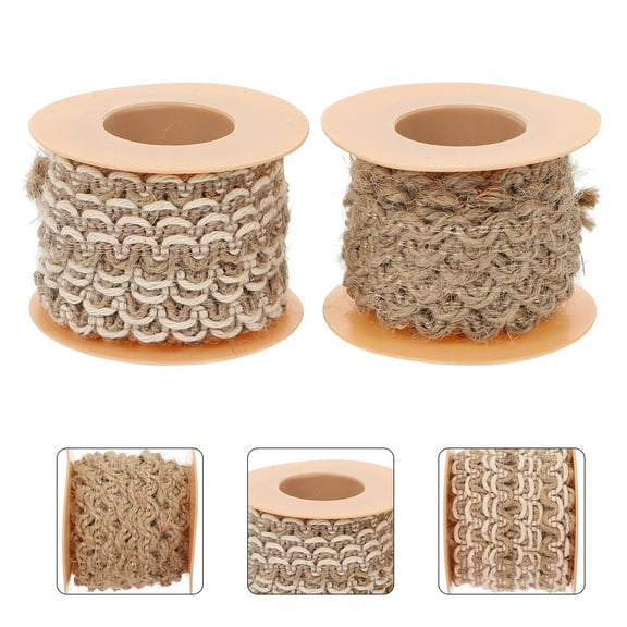 BESTYASH Strong Light Brown DIY Sewing Trim for Clothing Accessory and Decorative Edging