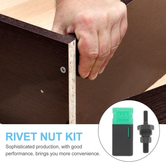 BESTYASH Sturdy Steel Rivet Nut Mandrel Nose Piece Replacement Tool with Comfortable Ergonomic Design