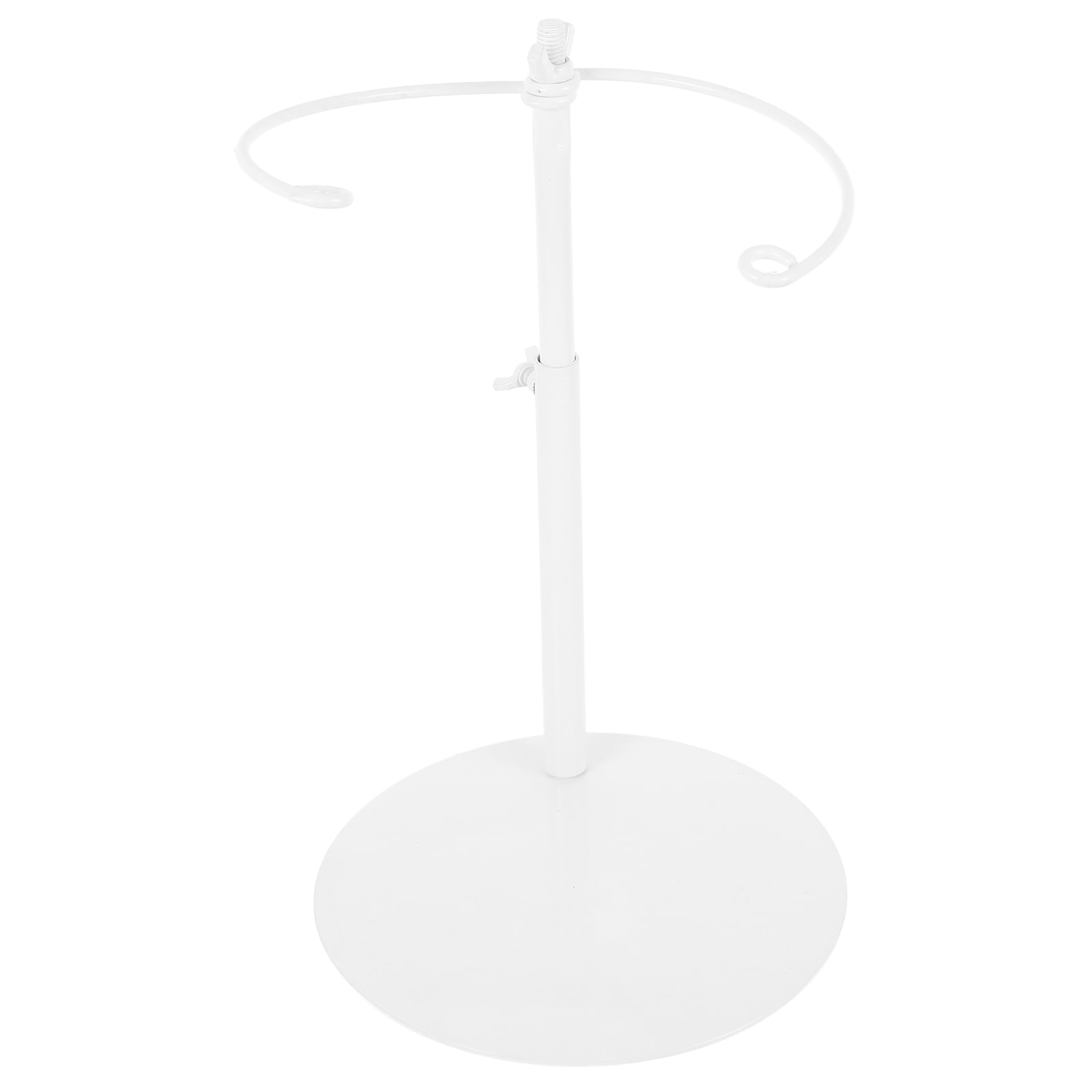 BESTYASH Iron Flower Display Rack 1 Pcs White Adjustable Height Display For DIY Bouquets