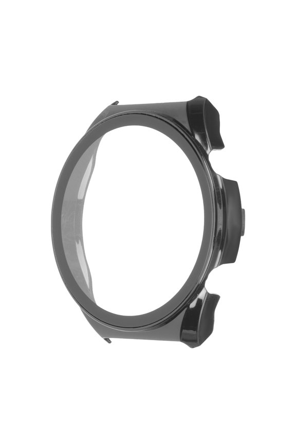 Black Protective Watch Cover with , Scratch Resistant Stylish Shell for Smartwatches